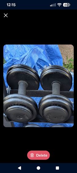 45lb dumbells