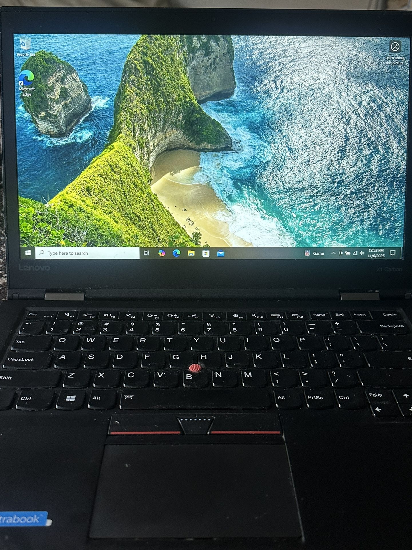 Lenovo ThinkPad X1 Carbon 4th Generation Laptop Type 20FB