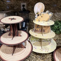 Winnie the Pooh Cupcake Stands