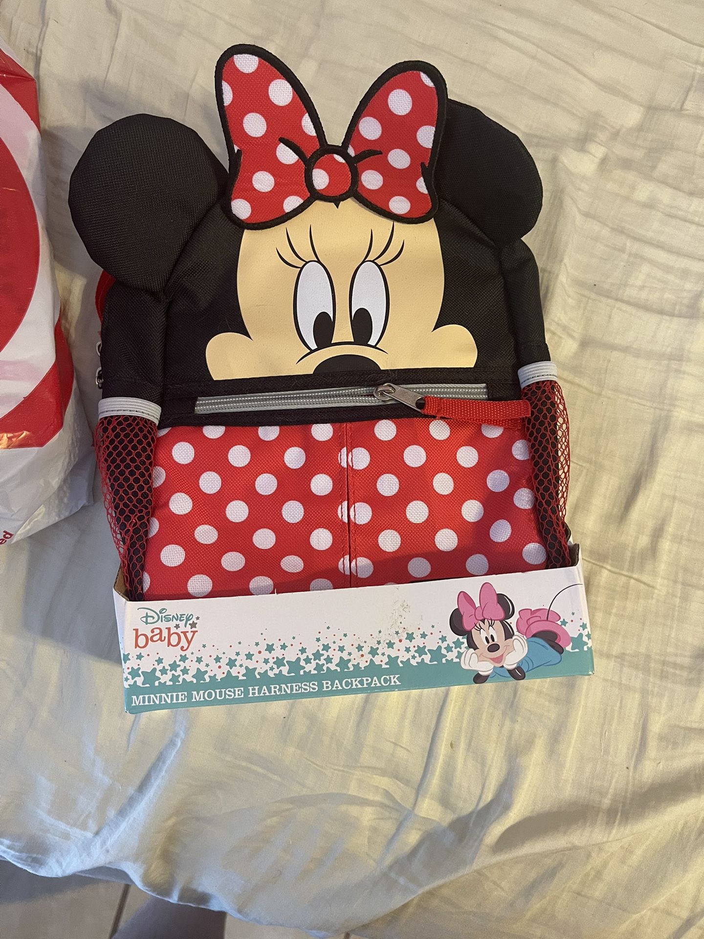 Minnie Mouse Harness Backpack