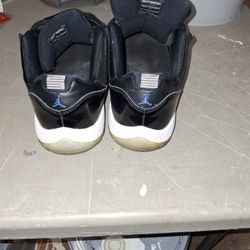 Air Jordan 11s Retro Low Space Jam Black White And Blue