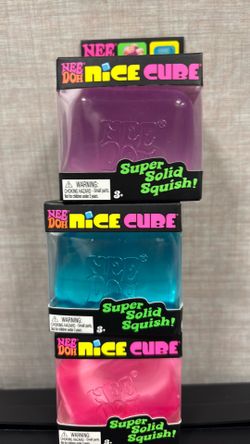 Nee Doh Nice Cube Squish Toys
