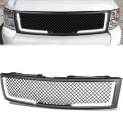 07-13 Chevrolet Silverado Grille Parilla LED DRL Chevy