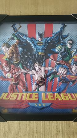 Justice League 3D Frame