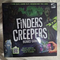 NEW! SEALED! FINDERS CREEPERS BOARD GAME! 
