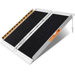 3FT Ramp Wheelchair Ramp Non-Skid Aluminum Handicap Ramp