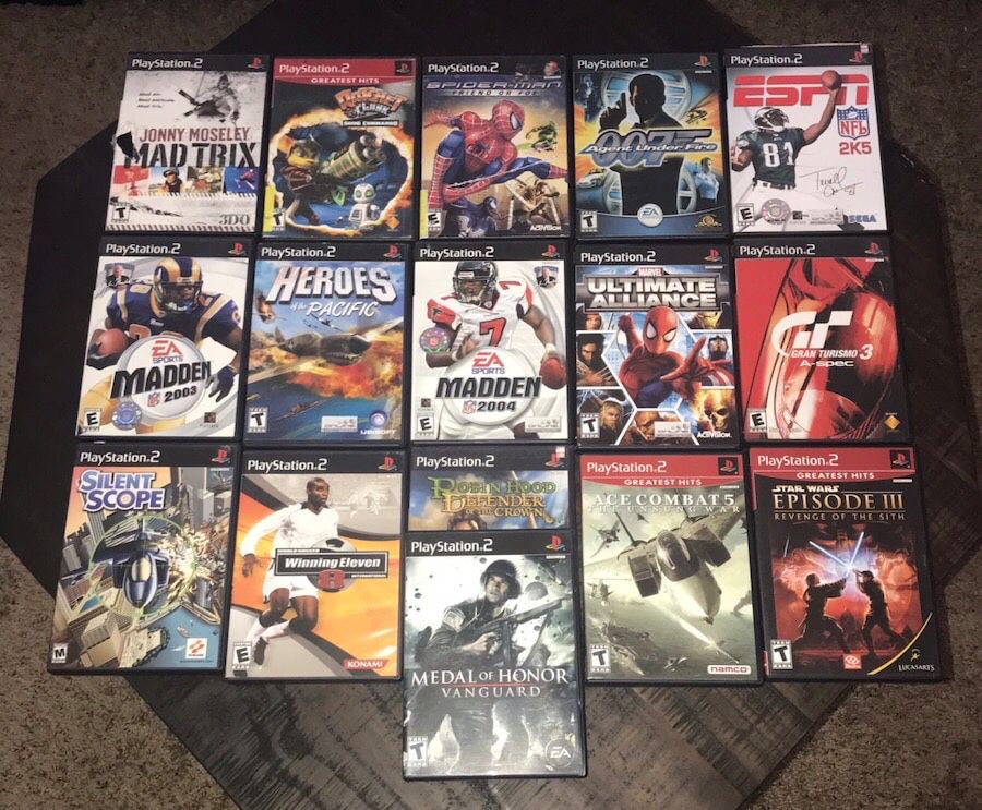 Ps2 PlayStation 2 Games $5 each