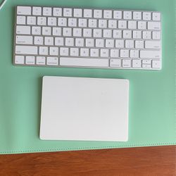 Apple Wireless Keyboard And Magic Trackpad
