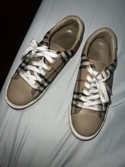 Burberry Albridge Check Low Top Sneaker 