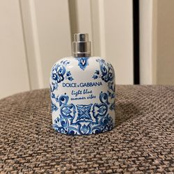 Dolce and Gabanna light blue summer vibes 