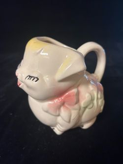 American Bisque Pig Creamer