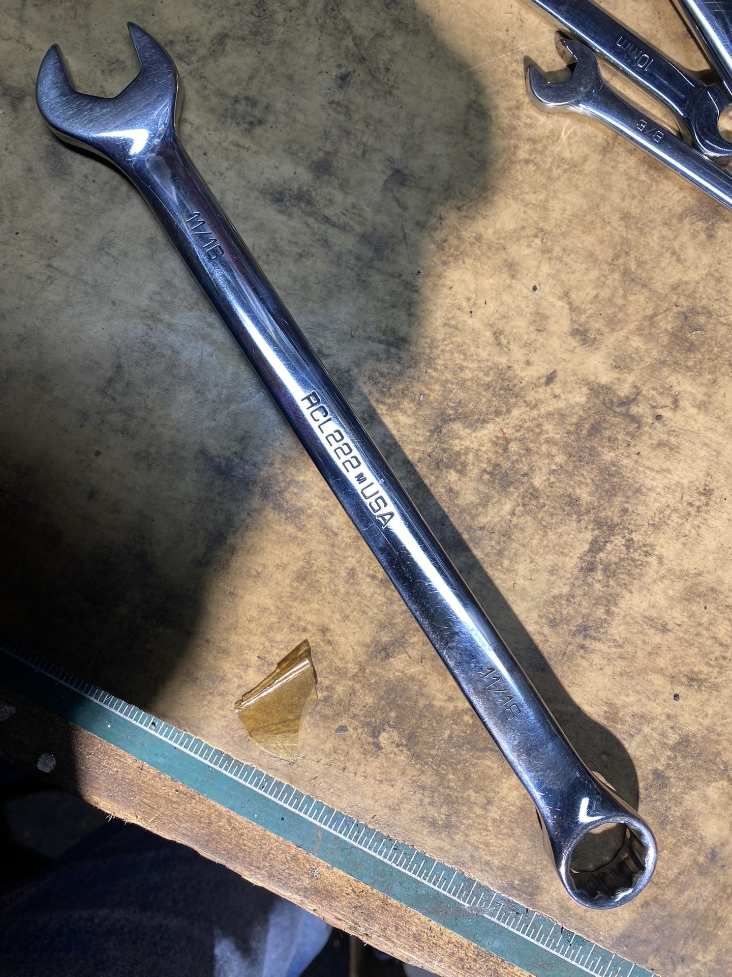 Matco ACL222 11/16” 12pt Long Combination Wrench