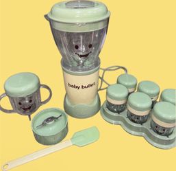 Baby Bullet baby food maker!