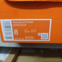 Nike REAX 8 Tr Mesh Size 8