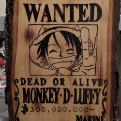 Custom One Piece Wanted Poster