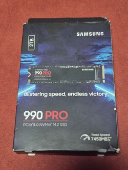Samsung 990 Pro 2TB M.2 SSD - - Like-New