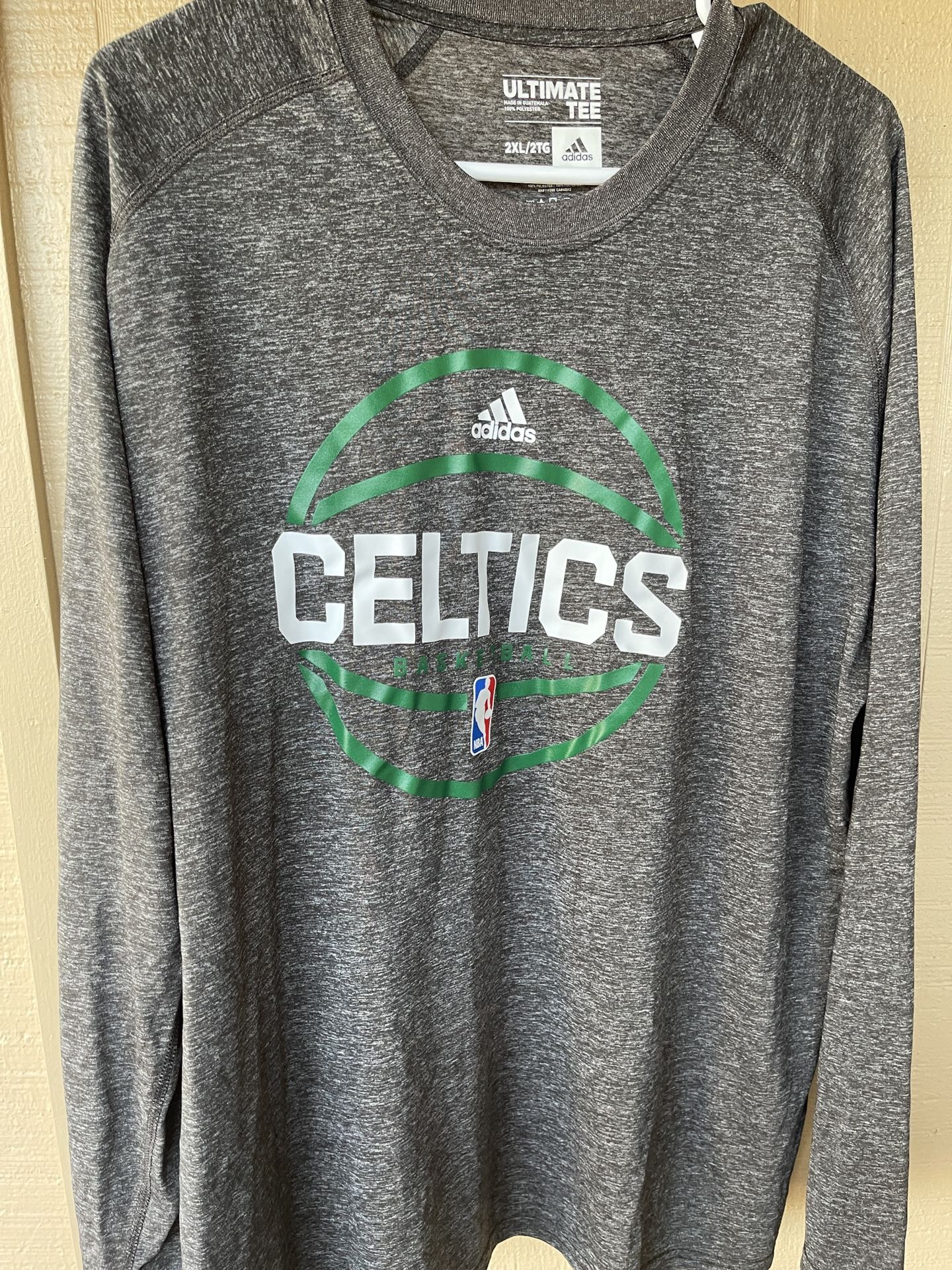 Mens Long Sleeve Celtics Shirt 2xl