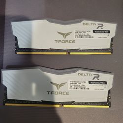 TEAMGROUP T-Force Delta RGB DDR4 RAM 16GB (2x8GB) 3200MHz (PC4-25600) CL16 Desktop Memory