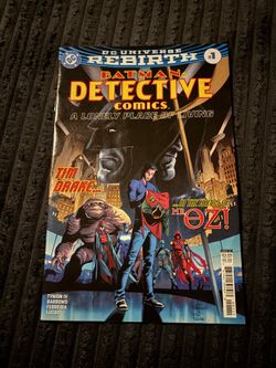 Dc Rebirth Comic Book