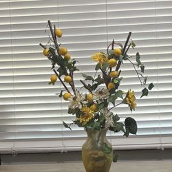 Large Lemon Floral