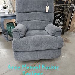 Recliner Gray Manual We are located at 2811 East Bell road. Another Time Around Furniture.