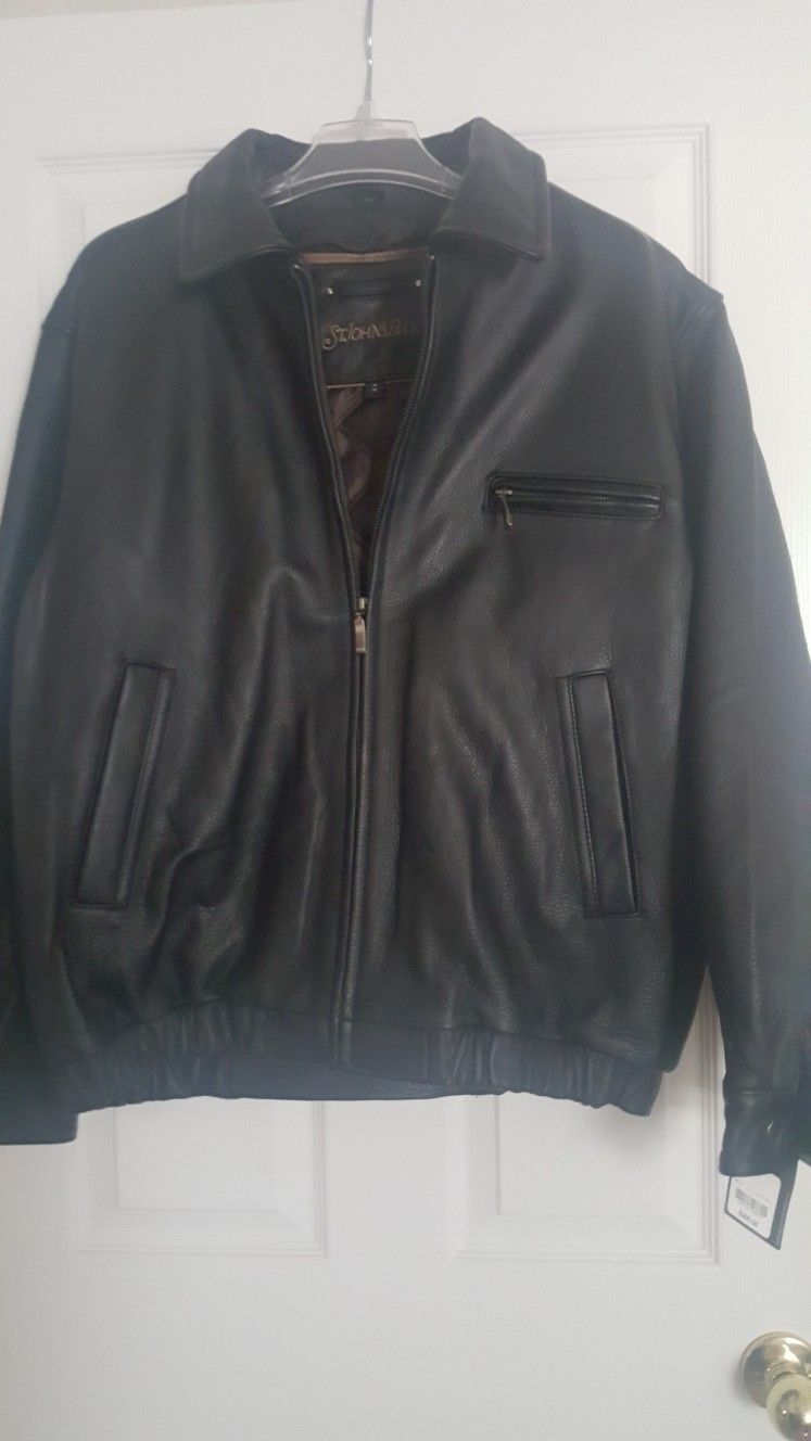 St Johns Bay Leather Jacket