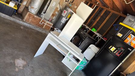 White desk