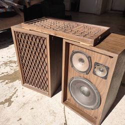 Old School Pioneer Speakers