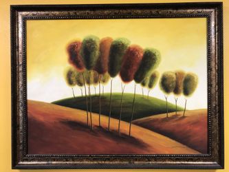 Nicely Framed Oil Painting