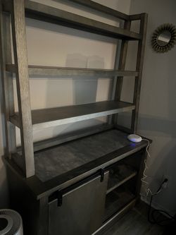 Bookcase with storage