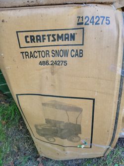 Cab for 2025 craftsman lawn tractor