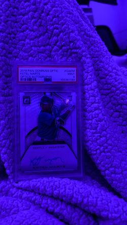2016 PANINI DONRUSS OPTIC OPTICS AUTOGRAPHS #OAKM KETEL MARTE OPTICS AUTOGRAPHS #10(contact info removed)