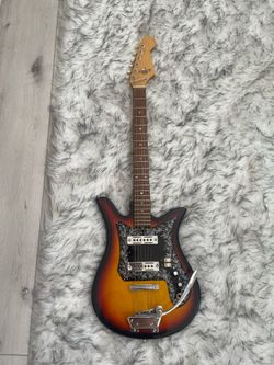 Teisco ET-220 Tulip 6-string electric guitar