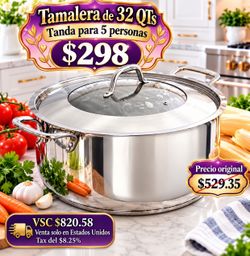 Tamalera De 32 Qt Princess House