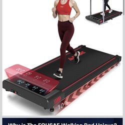 New inbox! 10% incline➕350 LBs weight capacity！Walking Pad with 10% Incline Treadmills for Home, 4 in 1 6.2MPH Walking Pad Under Desk Treadmill with F