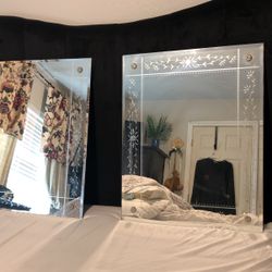 Beautify Antique Set Of Mirrors 