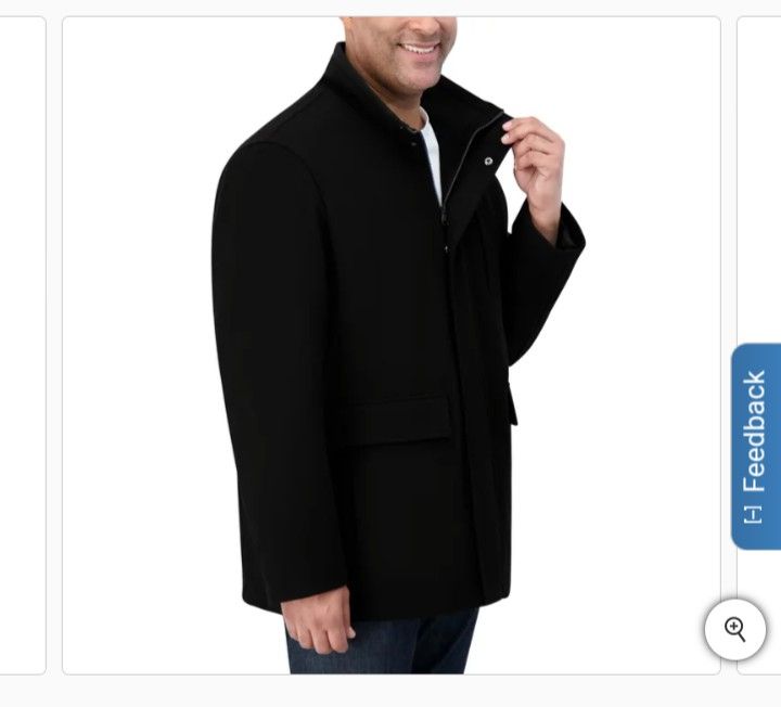 Nautica Men's Wool Blend Coat