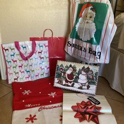 Christmas Gift Bags- Large- $5