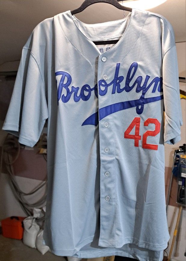 Dodgers Jersey Jackie Robinson Sz Lg 