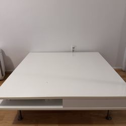 IKEA White Coffee Table - $40