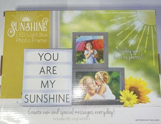 LED Light Box Photo Frame