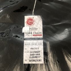 13x4 Closure W/ Baby Hair 