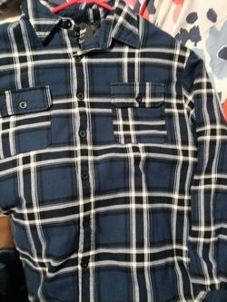 Men flannel jacket