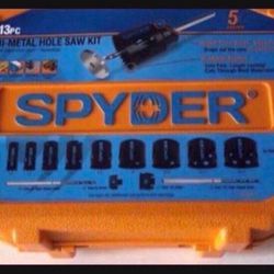 Hole saw kit Bi-Metal Spyder  (Better Than Milwaukee & Diablo) Amazon With Tax $84.85