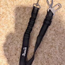 Dog Car Collar & seatbelt attachment, Size: Medium