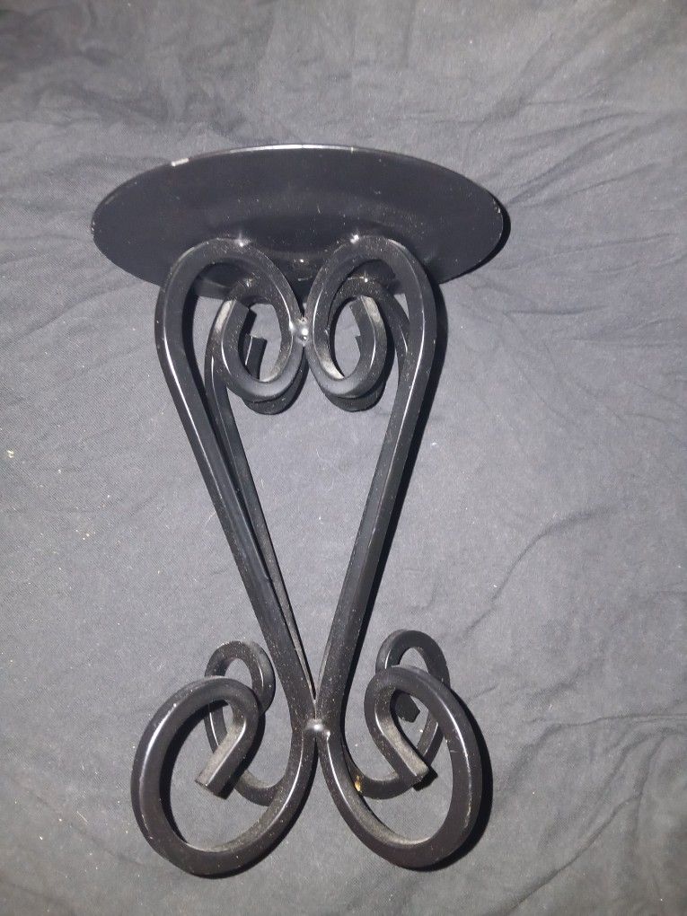 Wrought Iron Candle Holder