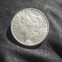 1884 Morgan Silver Dollar