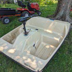 Paddle Boat Conversion And Trailer