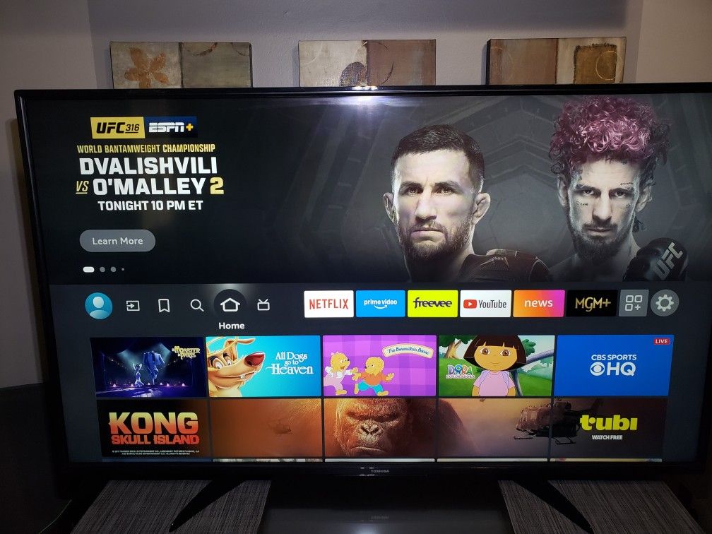 TOSHIBA 55 inch 4k SmartTv