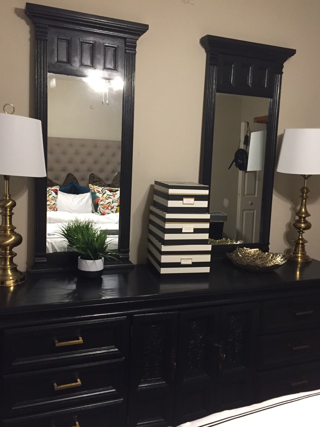 Armoire And Combo Dresser